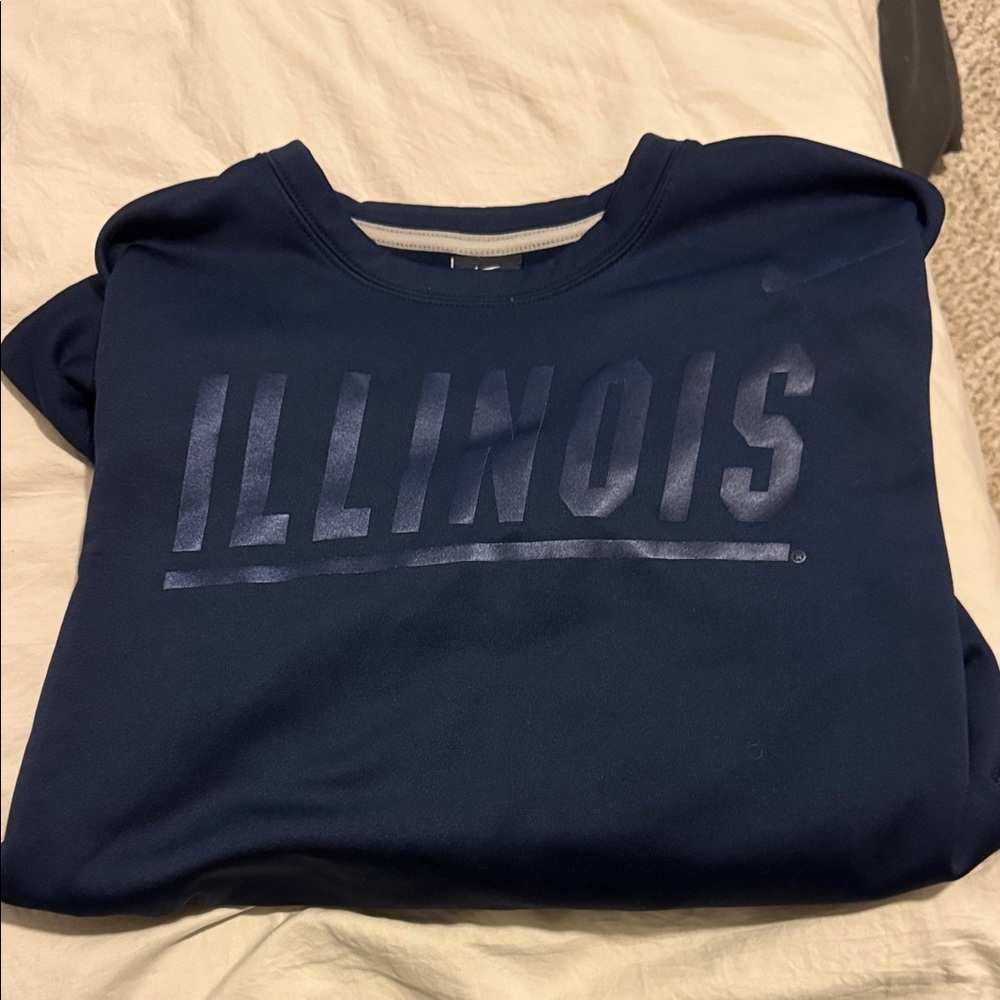 Nike Navy Illinois Sweatshirt
